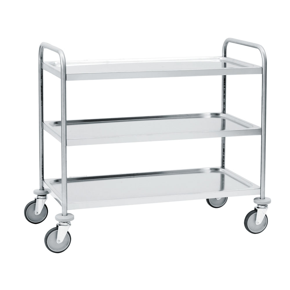 Stainless steel trolley - C206
